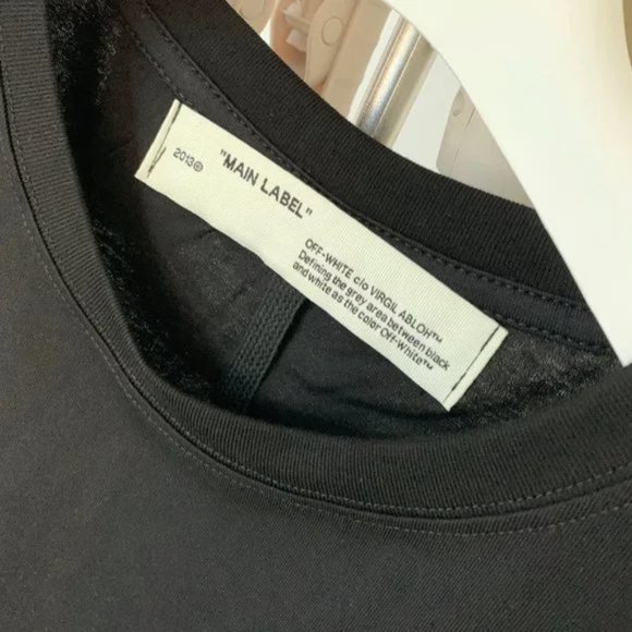 OFF-white black short sleeve T-shirt - Picture 6 of 7